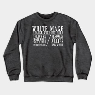 White Mage Crewneck Sweatshirt